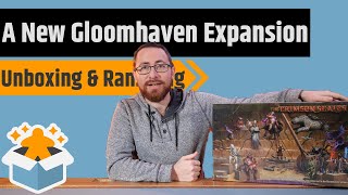 Gloomhaven The Crimson Scales Unboxing  The Newest Gloomhaven Expansion [upl. by Mclain]