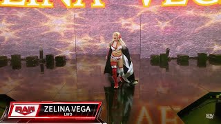 Zelina Vega Entrance  WWE Monday Night Raw September 02 2024 [upl. by Vernier]