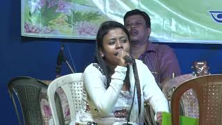 Tomay Hrid Majhare Rakhbo Chere Debo Na  Bangla Folk Song  Live  Purbita [upl. by Bergman]