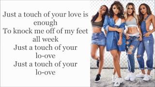 Little Mix  Touch  Lyrics Audio [upl. by Anawahs676]