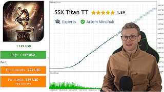 I Tested the SSX Titan TT Highest Ranked EA in the MQL5 Market [upl. by Ormand]