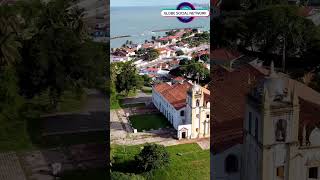 Coast City of Olinda Near Recife State Pernambuco Brazilian Northeast Tropical Scenery Travel [upl. by Reisinger]