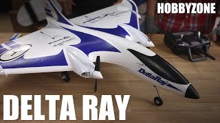 Flite Test  HobbyZone Delta Ray  REVIEW [upl. by Alleda]