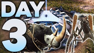 Countering Boss Fights to Fortify our Extinction Cave 18 Hours Into Wipe  ARK PvP [upl. by Staffan]