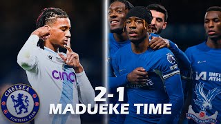 MADUEKE TIME Chelsea 21 Crystal Palace [upl. by Dnumde]