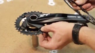 Stambecco 20T chainring on Shimano XT crank  Mountain goat [upl. by Dias]