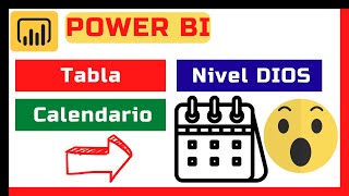 🤯 Tabla de Calendario o Fechas en Power BI DAX Avanzada [upl. by Gabbie930]