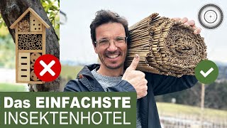 DIY  3 einfache Insektenhotels zum Nachmachen [upl. by Arvin741]