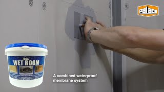 Kit out your bathroom using this fantastic waterproof membrane system  Palace WetRoom [upl. by Illek]