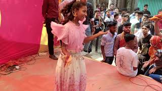 bhojpuri dance madam nache nache dole komor dance video concert stage performance [upl. by Knute]