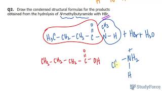 Hydrolysis of Amides [upl. by Ced]