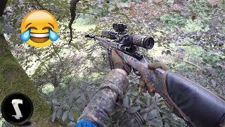 Sniper Hiding In The TREETOPS Ruins EVERYONEs Game with OVERPOWERED M24 SNIPER😂 [upl. by Breana980]