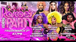 Kennedy Kornbread amp Malaysia Roscoes RuPauls Drag Race Season 15 Viewing Party [upl. by Jari]