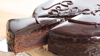 Sacher Torte Austrian Chocolate Cake Recipe [upl. by Campbell554]