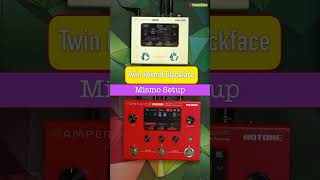 Hotone Ampero MINI vs STOMP II  Fender Twin Reverb [upl. by Alisan]