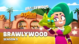 Brawl Stars Animation Season 9  Brawlywood [upl. by Kenimod]