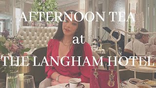 The best afternoon tea in London  The Langham Hotel [upl. by Goat]