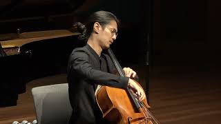 Silent Woods Dvorak cello Pei Sian  piano Abigail Singapore November 2021 [upl. by Refanej]