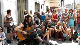 Estas Tonne at the Pflasterspektakel in Linz Austria [upl. by Otsuaf]