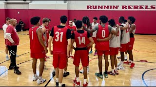 UNLV Runnin Rebels hold first official practice ahead of new season  923 [upl. by Valerye]