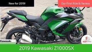 2019 Kawasaki Z1000 SX  Our first ride and review [upl. by Johnette523]