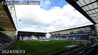 Preston North End vs Everton live goal and score updates from Deepdale friendly [upl. by Niple]