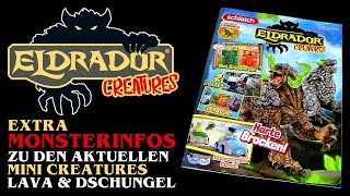 Schleich ® Eldrador ® Special  Monsterinfos zu aktuellen Mini Creatures  Lava amp Dschungel [upl. by Oremo]