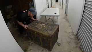 TREASURE CHEST Found Untouched In This Abandoned Storage Locker [upl. by Sitnerp]