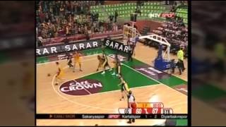 Galatasaray Basketbol tarihine geçmiş en iyi son saniye basketleri [upl. by Selij]