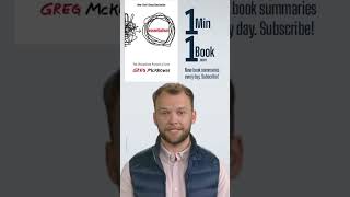 Essentialism  1 Minute Summary 1Min1Book BookSummary Essentialism GregMcKeown [upl. by Ahsekal]