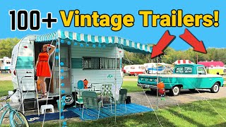 Vintage Trailer Paradise We Explore Camper Rallies and Caravan Gatherings [upl. by Anital]