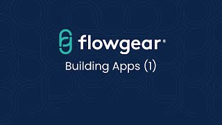 Building Apps 1 [upl. by Vevay]