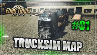 ETS 2  TRUCKSIM MAP  01  MOD INSTALLATION [upl. by Lamarre]