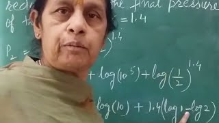 NUMERICAL ON ISOTHERMAL amp ADIABATIC EQUATIONSClass11Physics Thermodynamics by Sneh Lata [upl. by Jobey]