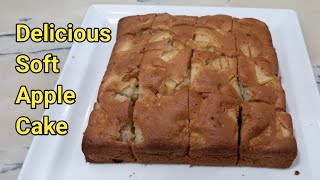 The Best Apple Cake You Will Ever Eat  Soft and Delicious Apple Cake Recipe [upl. by Adiuqram475]