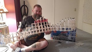 Cyclone CDX Lego Compatible Roller Coaster [upl. by Enrobyalc]