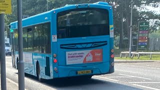 Arriva Beds and Bucks Volvo B7RLE Wright Eclipse 2 3964 LT63 UNH on Route 321 [upl. by Ahsinna198]