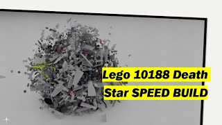 Lego 10188 Death Star Speed Build [upl. by Enyalb]