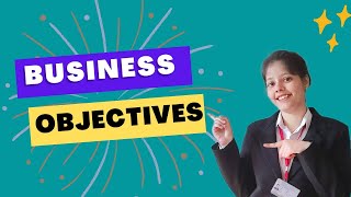 Business Objectives [upl. by Malory]