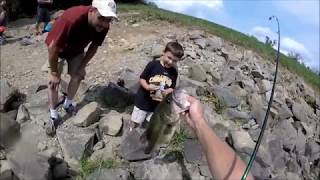 Late Summer Canonsburg Lake Juicy Bass [upl. by Jeffcott129]