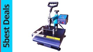 5 Best Heat Press Machines In 2023 [upl. by Refotsirk]