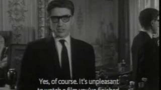 Alain Resnais interview 1961 [upl. by Enorahs624]