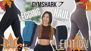 UNDERRATED GYMSHARK LEGGINGS HAUL TRY ON amp REVIEW GYMSHARK TRAINING LASER CUT POWER DOWN amp MORE [upl. by Anirahtak]