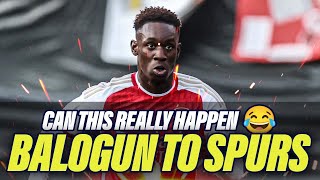 REALLY BALOGUN ARSENAL TO TOTTENHAM LATE NIGHT WITH WRIGHT and FootballHeritageTV [upl. by Travis490]