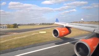 SAS A340300 Take off at Copenhagen [upl. by Ermeena]