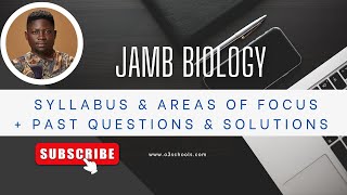 2025 JAMB Biology Syllabus amp Areas of Concentration [upl. by Beyer465]