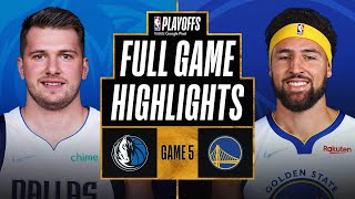 4 MAVERICKS vs 3 WARRIORS  FULL GAME HIGHLIGHTS  May 26 2022 [upl. by Maroj]