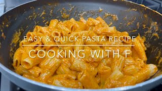 Quick amp Easy Pasta Recipe  Cooking with F [upl. by Nelie]