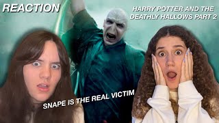 THE FINALE Harry Potter and the Deathly Hallows PART 2  First Time Reaction [upl. by Keffer]