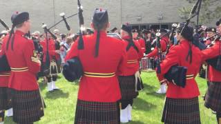 RCMP Pipes and Drums CDivision  Clumsy Lover [upl. by Anelet]